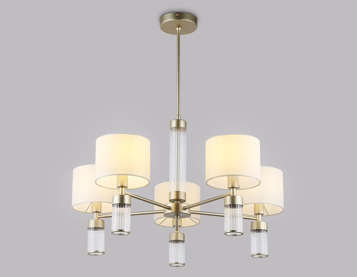 картинка Люстра с абажурами на штанге LH71301