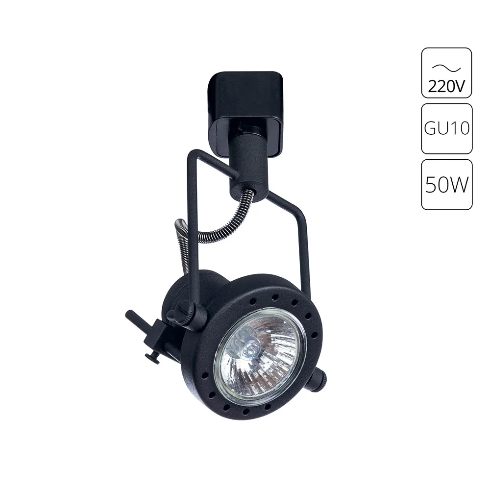 картинка Трековый светильник Arte Lamp COSTRUTTORE A4300PL-1BK