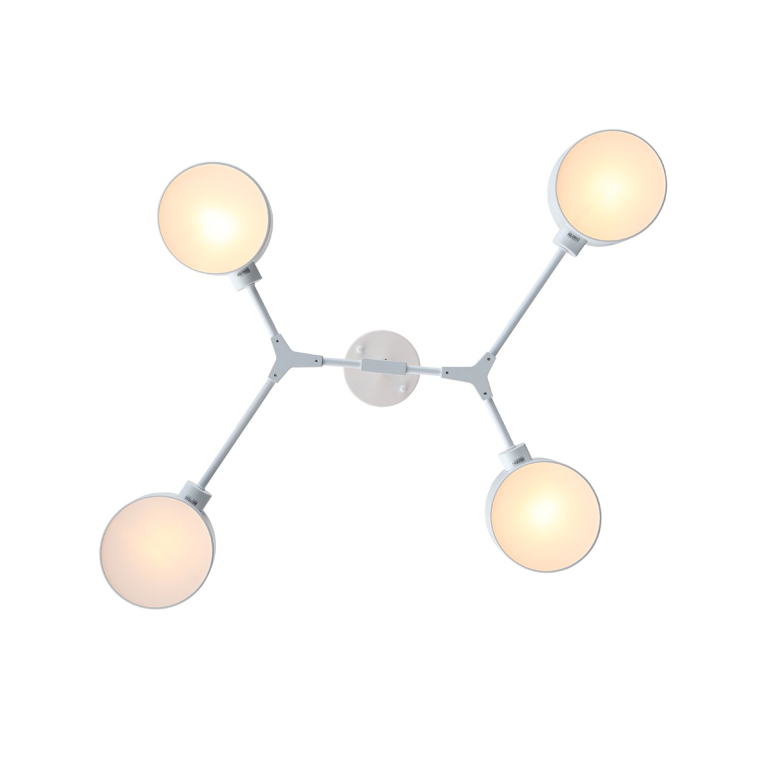 картинка SLE183502-04 Светильник потолочный Белый/Белый E14 4*60W