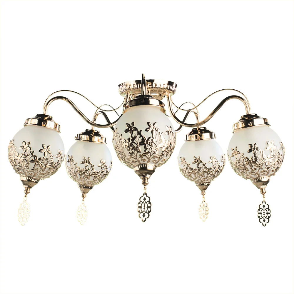 картинка Потолочная люстра Arte Lamp MOROCCANA A4552PL-5GO