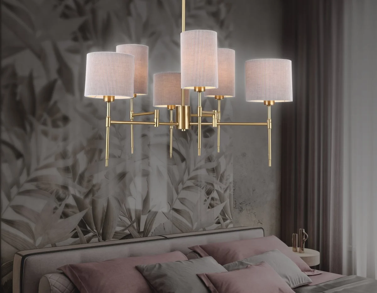 картинка Люстра на штанге с абажурами LH72381