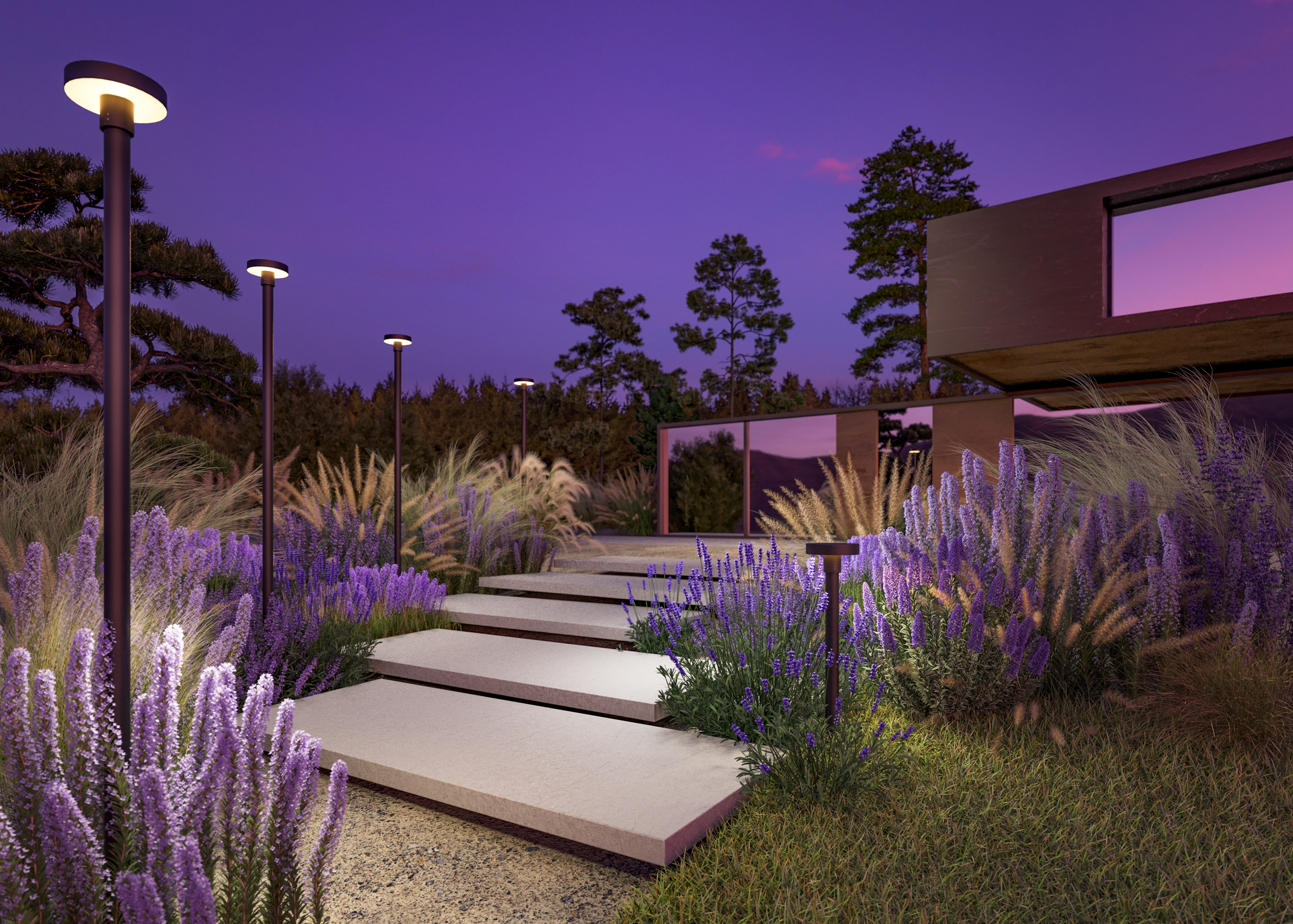 картинка Парковый светильник Outdoor O471H-L30GF3K