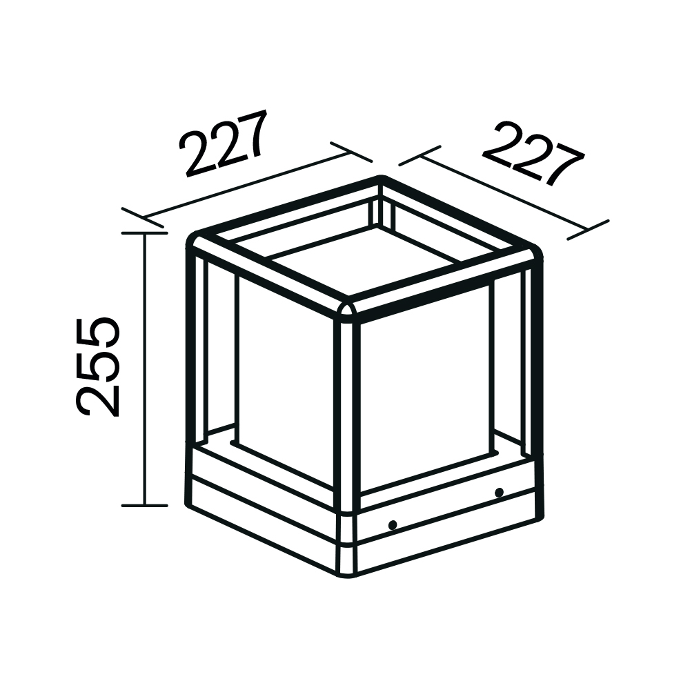 картинка Ландшафтный светильник Outdoor O455FL-01GF
