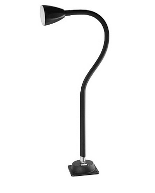 картинка Низковольтный станочный светильник Калибр 050-01 (LED, на основании, 12-36В, 50 ГЦ, IP21, гибкая стойка 250 мм) 