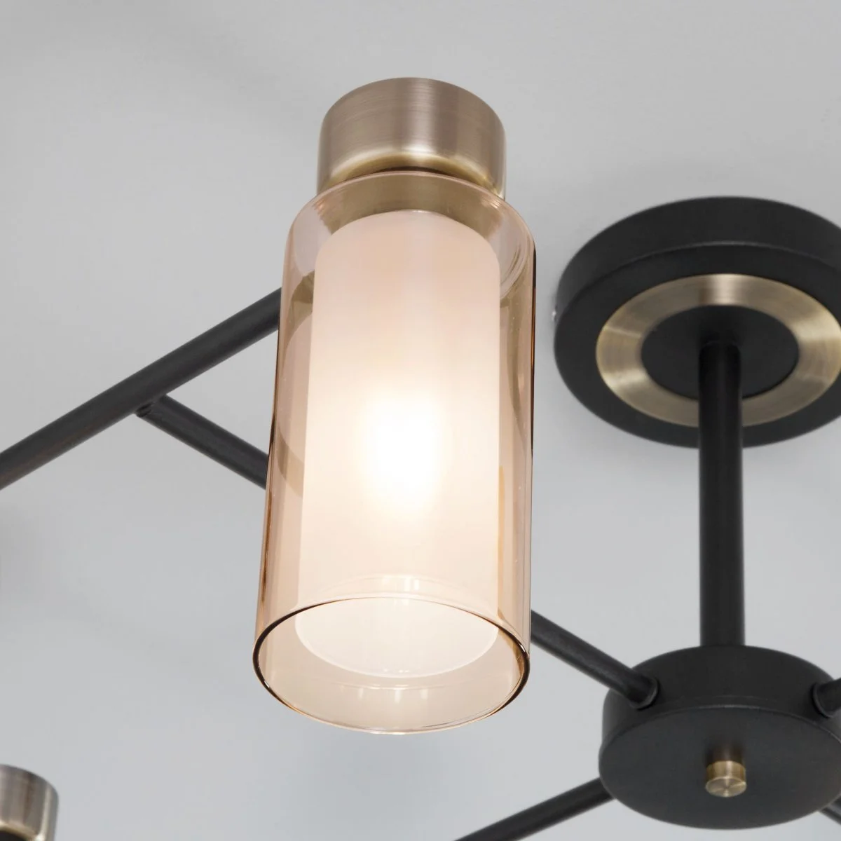 картинка Потолочная люстра со стеклянными плафонами 70115/8 черный