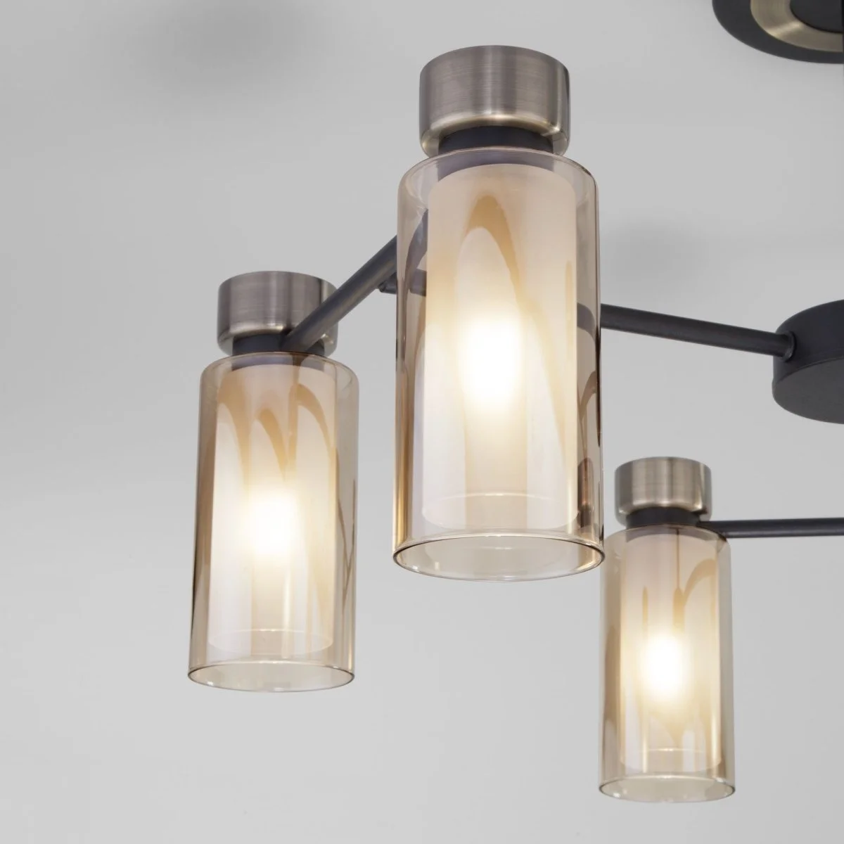 картинка Потолочная люстра в стиле лофт 70115/6 черный