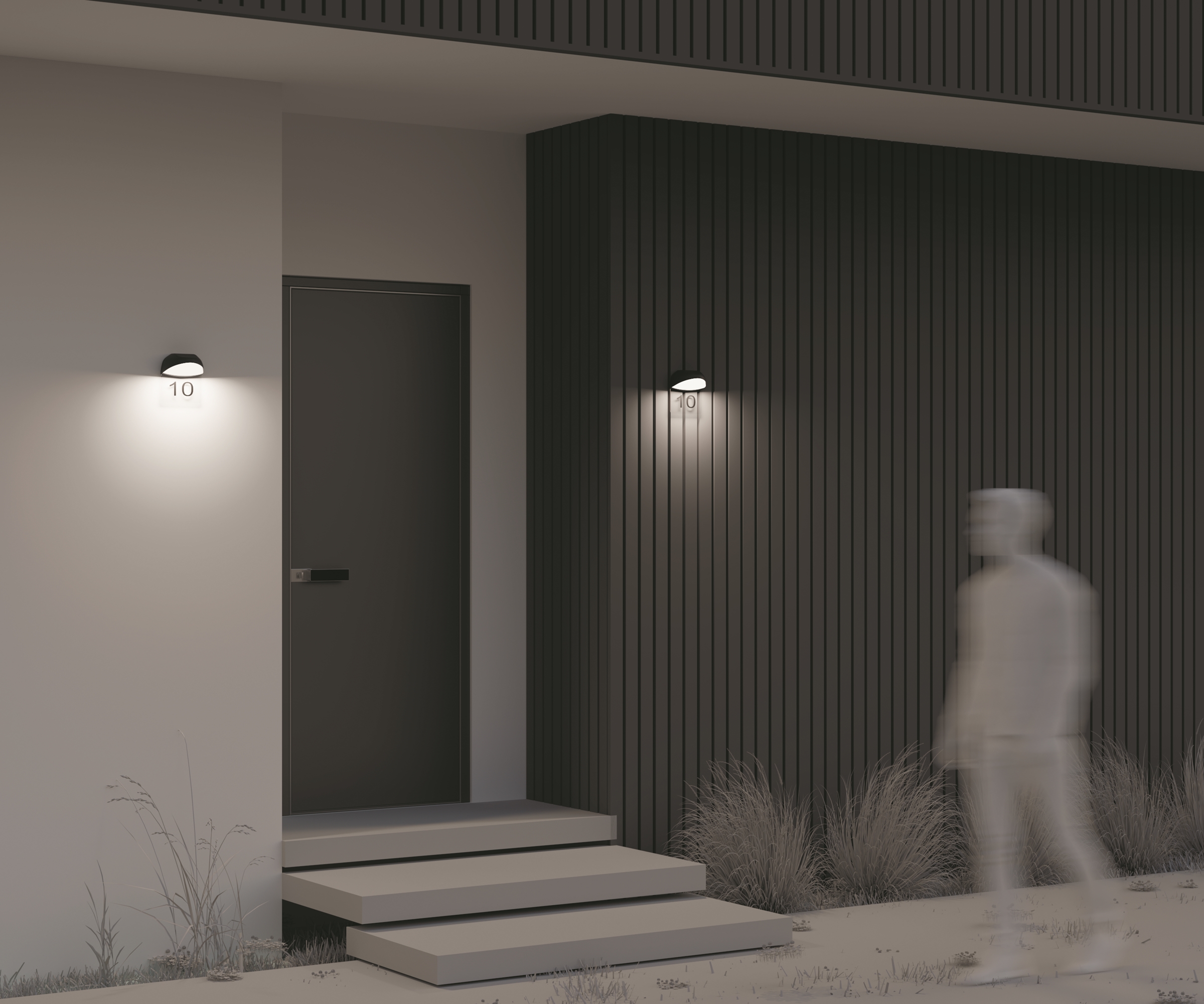 картинка Настенный светильник (бра) Outdoor O447WL-L7GF3K