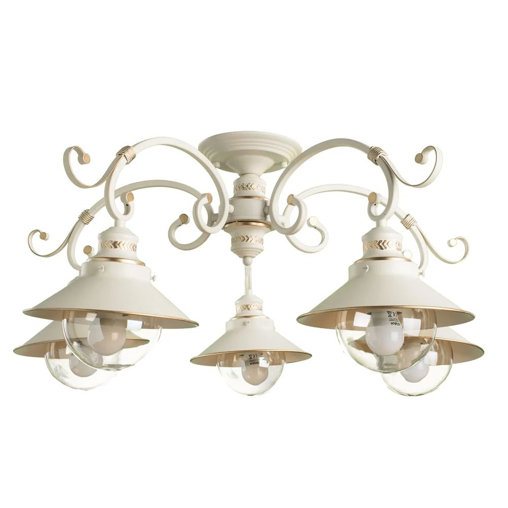 картинка Потолочная люстра Arte Lamp GRAZIOSO A4577PL-5WG