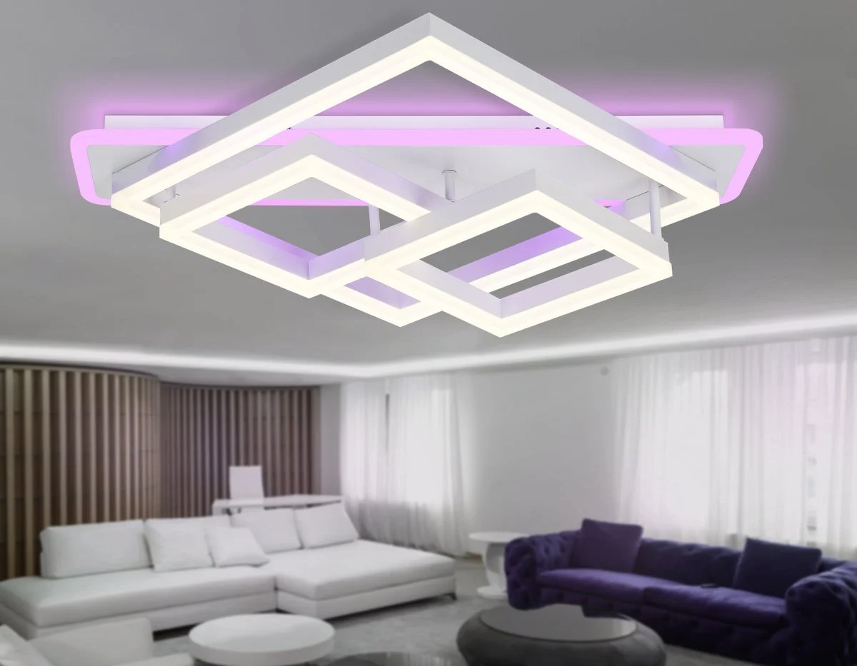 картинка Потолочный светодиодный светильник с пультом