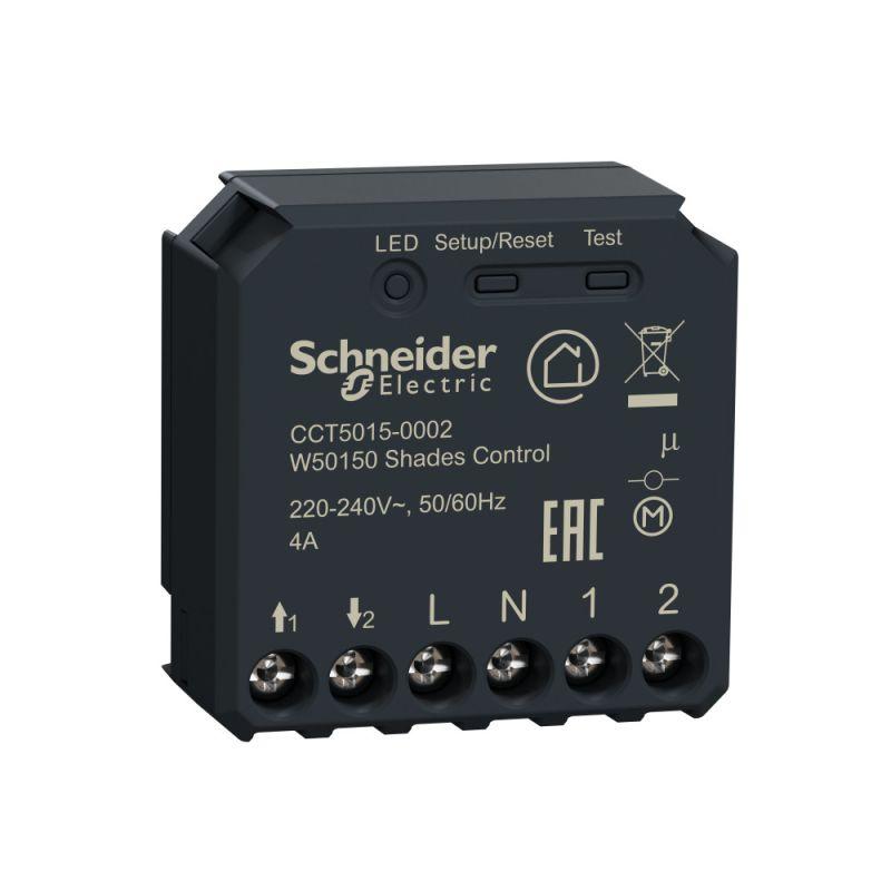 картинка Микромодуль WISER управление жалюзи 16А 500В.А ZigBee 3.0 SchE CCT5015-0002
