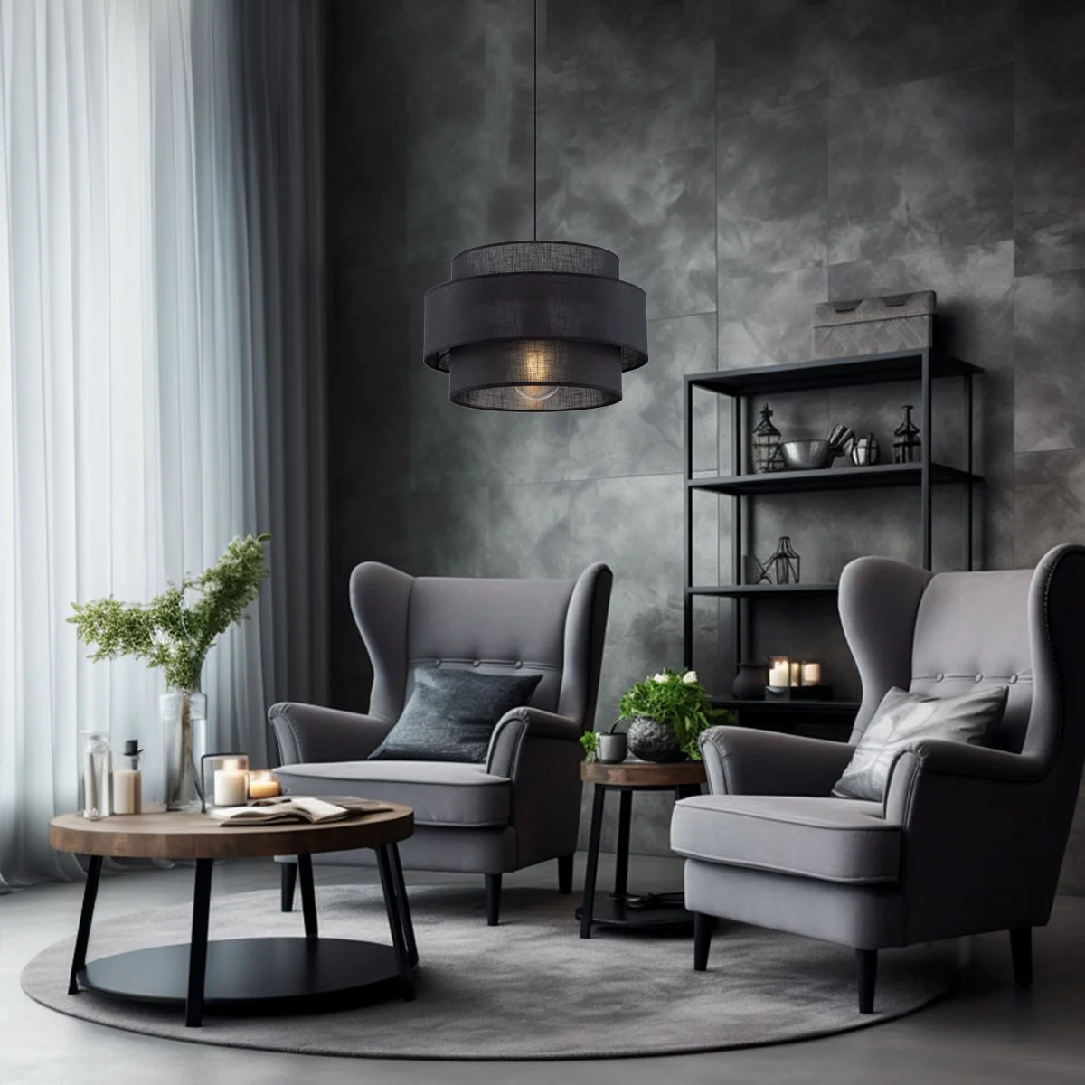 картинка Подвесной светильник 4999 Calisto Black 4999