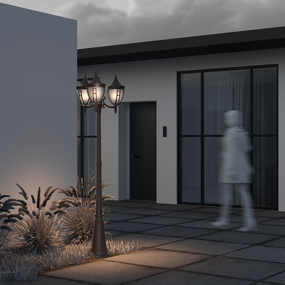 картинка Садово-парковый светильник Outdoor O026FL-03B