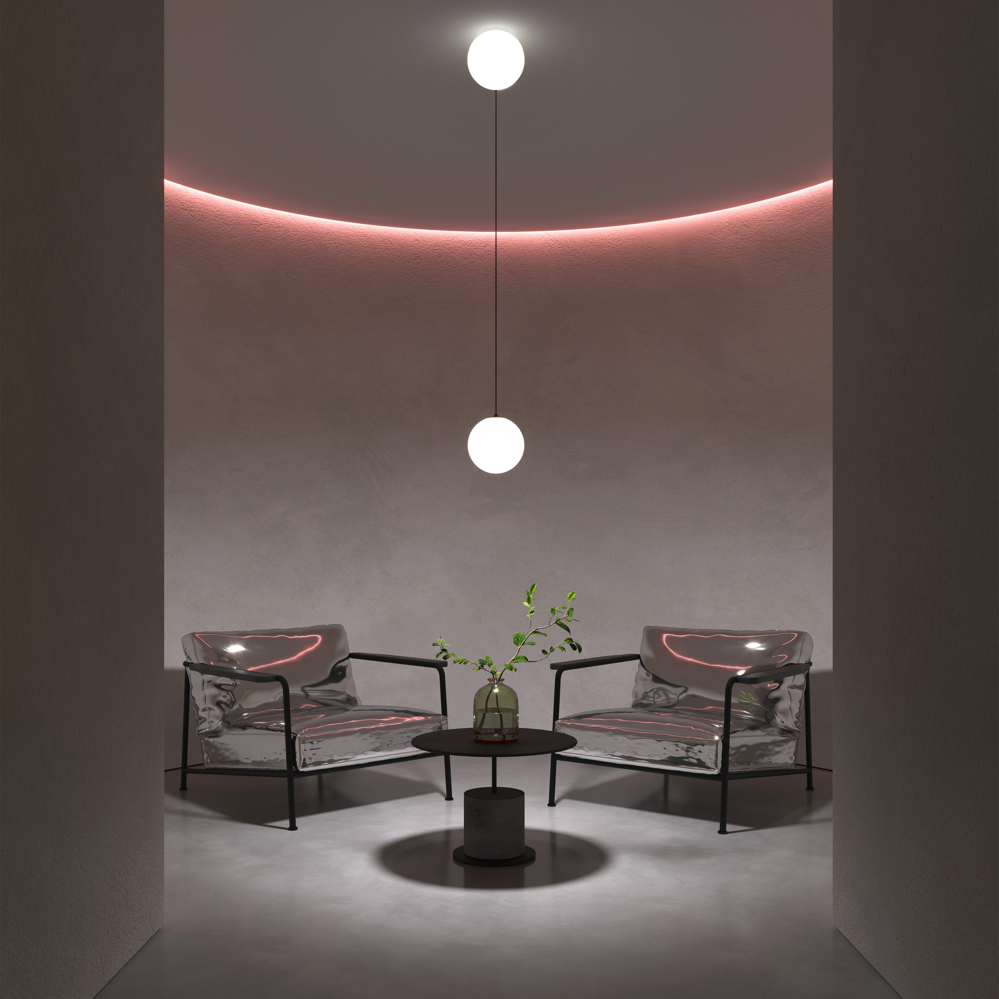 картинка Подвесной светильник Maytoni MOD427PL-L20B3K