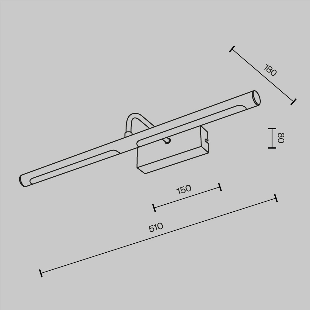 картинка Подсветка Maytoni MIR266WL-L12CH4K
