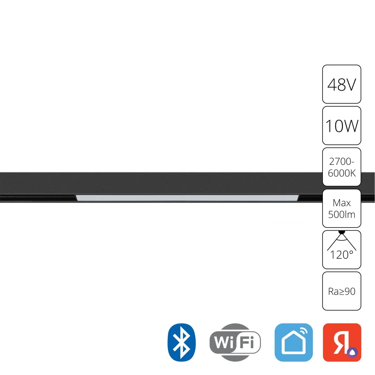 картинка Магнитный трековый светильник Arte Lamp LINEA SMART A4692PL-1BK