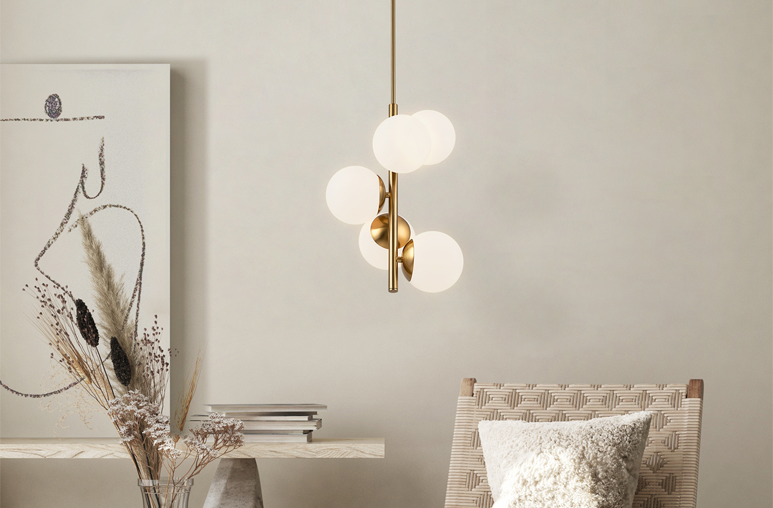 картинка Подвесной светильник Freya FR5199PL-05BS1