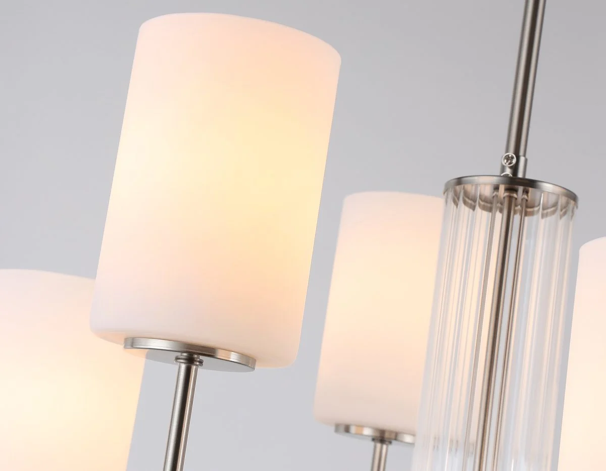 картинка Люстра со стеклянными плафонами на штанге LH56211