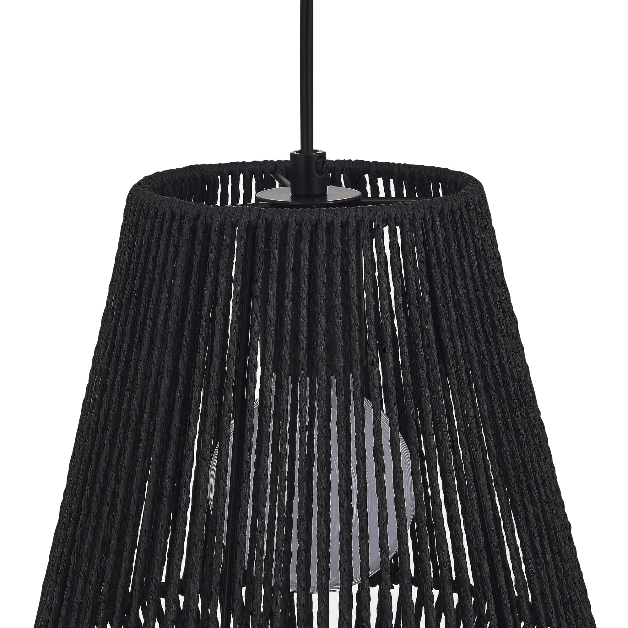 картинка SLE6025-413-01 Светильник подвесной черный/черный E27 1*40W