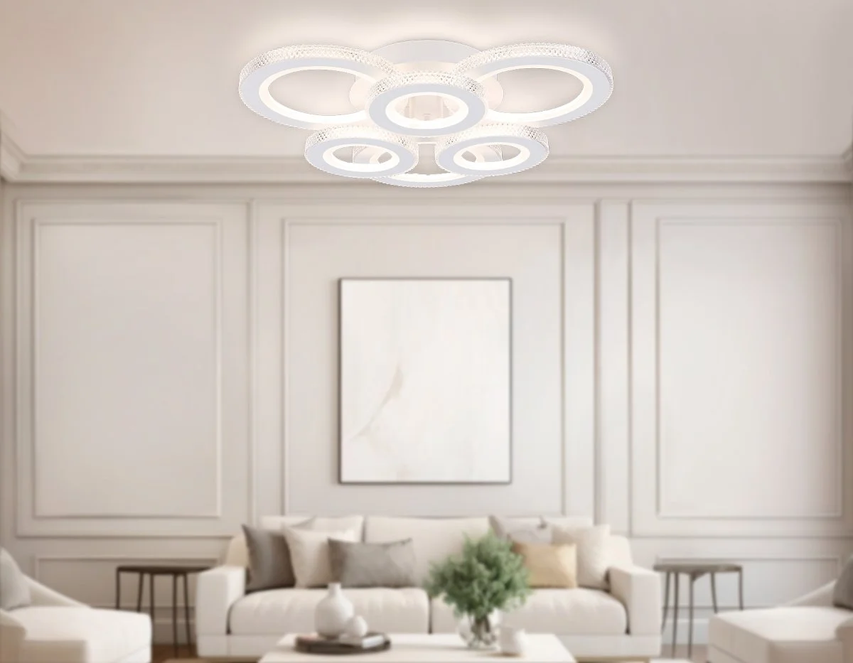 картинка Потолочный светодиодный светильник с пультом