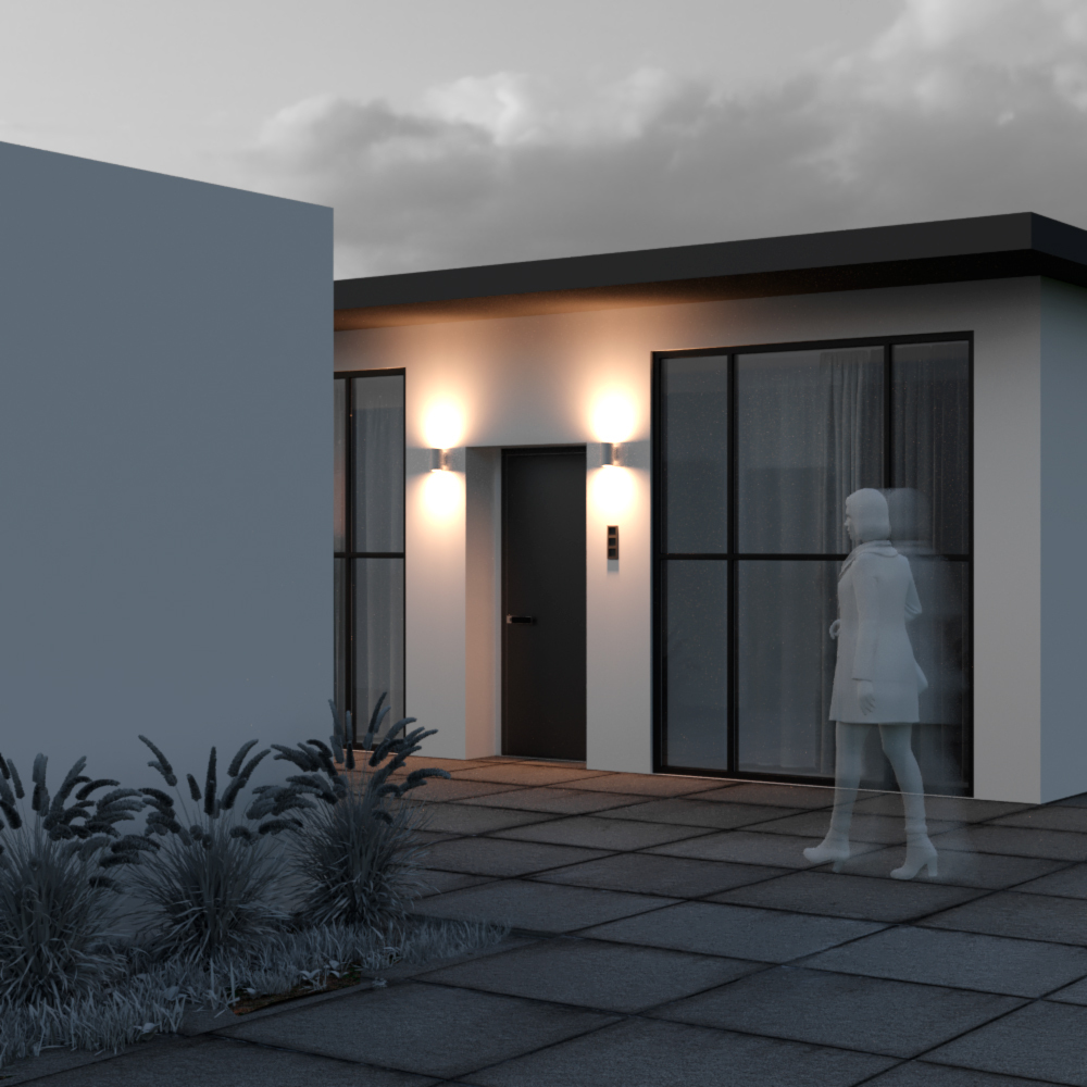 картинка Настенный светильник (бра) Outdoor O303WL-L10W3K