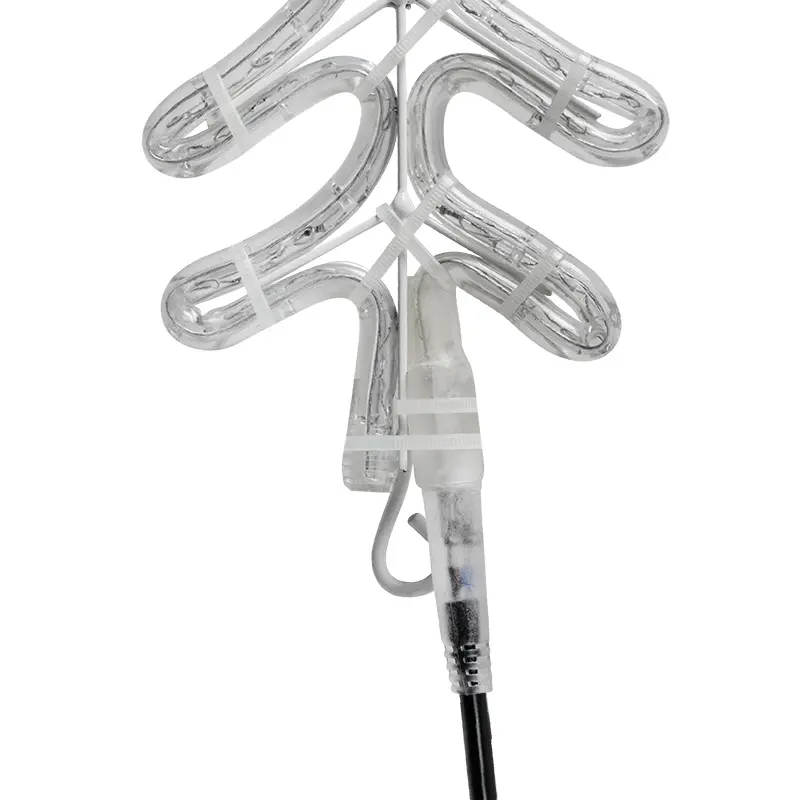 картинка Светодиодная фигура из дюралайта Снежинка 55x55см СИНИЙ NEON-NIGHT