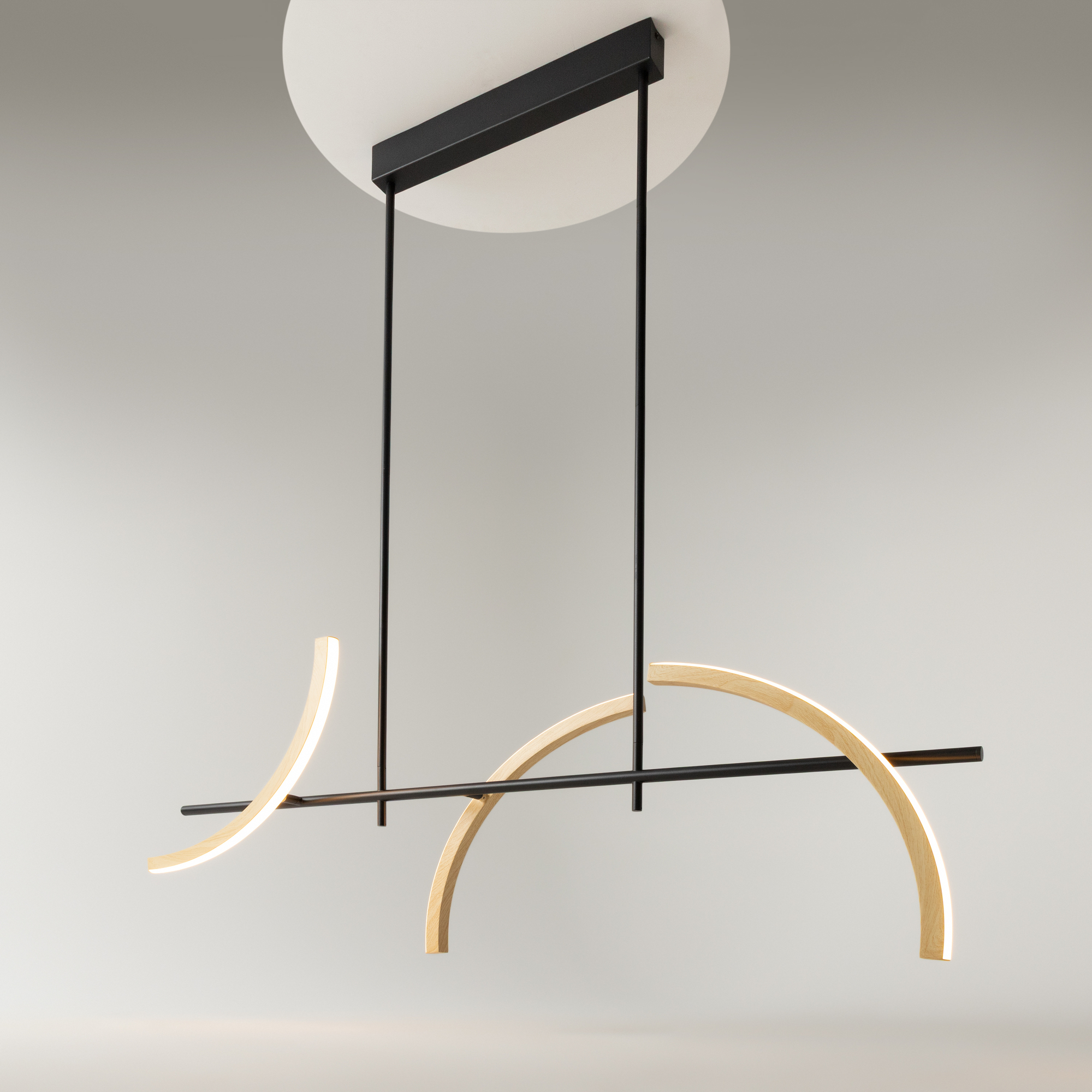 картинка Подвесной светильник Maytoni MOD428PL-L27BK