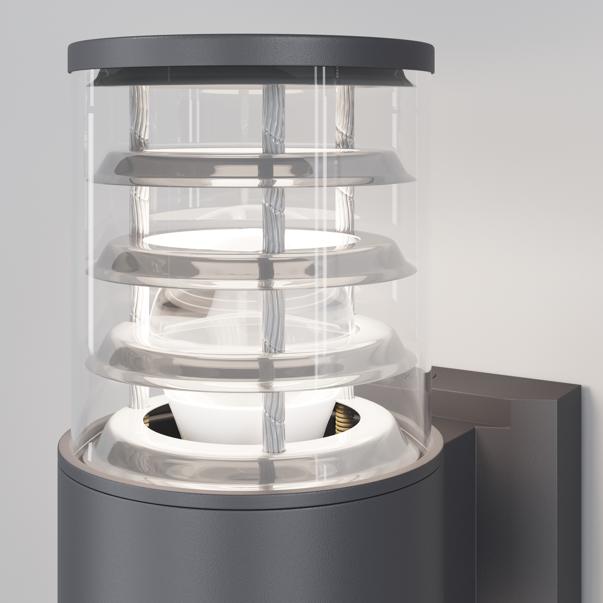 картинка Настенный светильник (бра) Outdoor O576WL-02GR