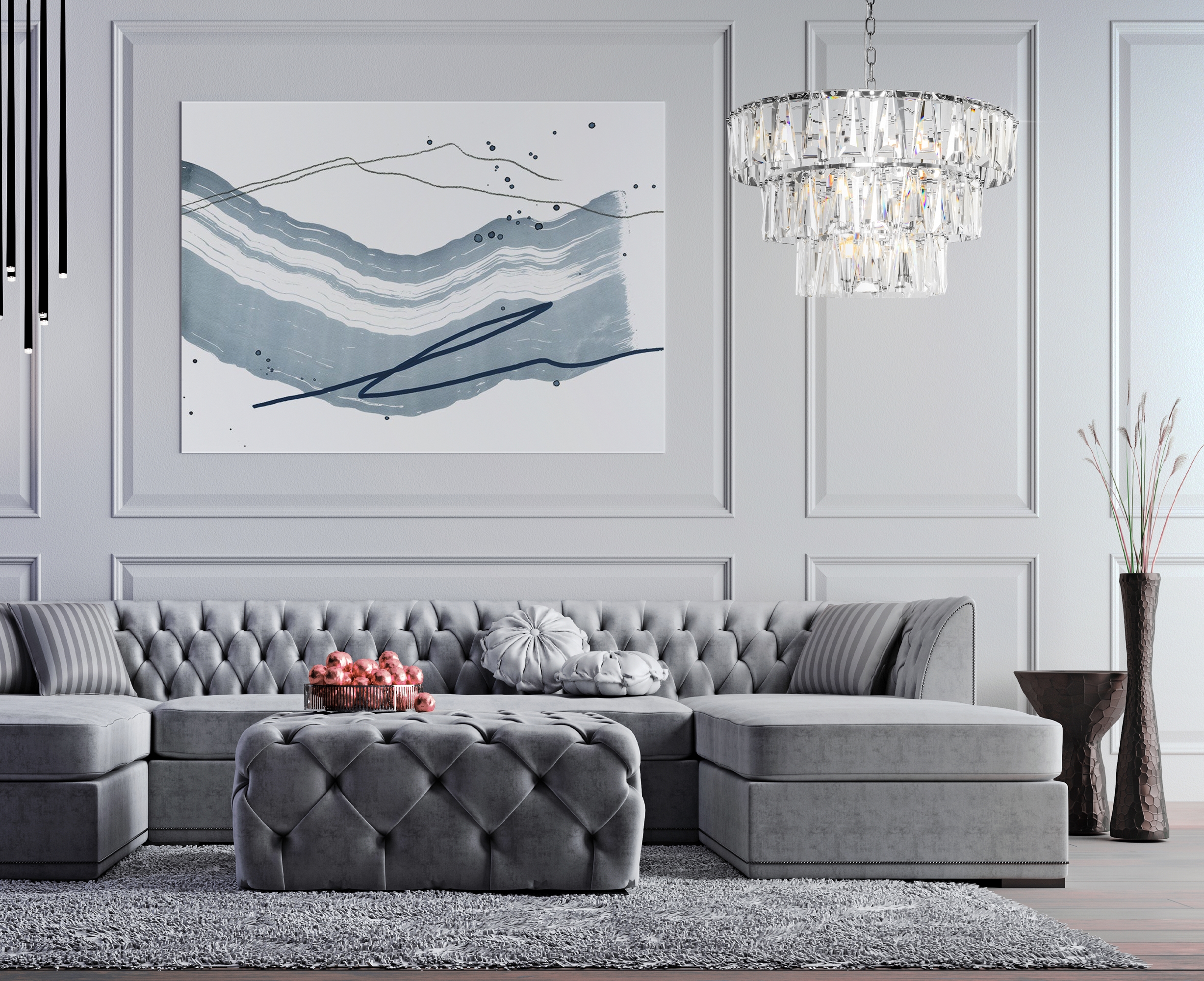 картинка Подвесной светильник Maytoni MOD043PL-18CH