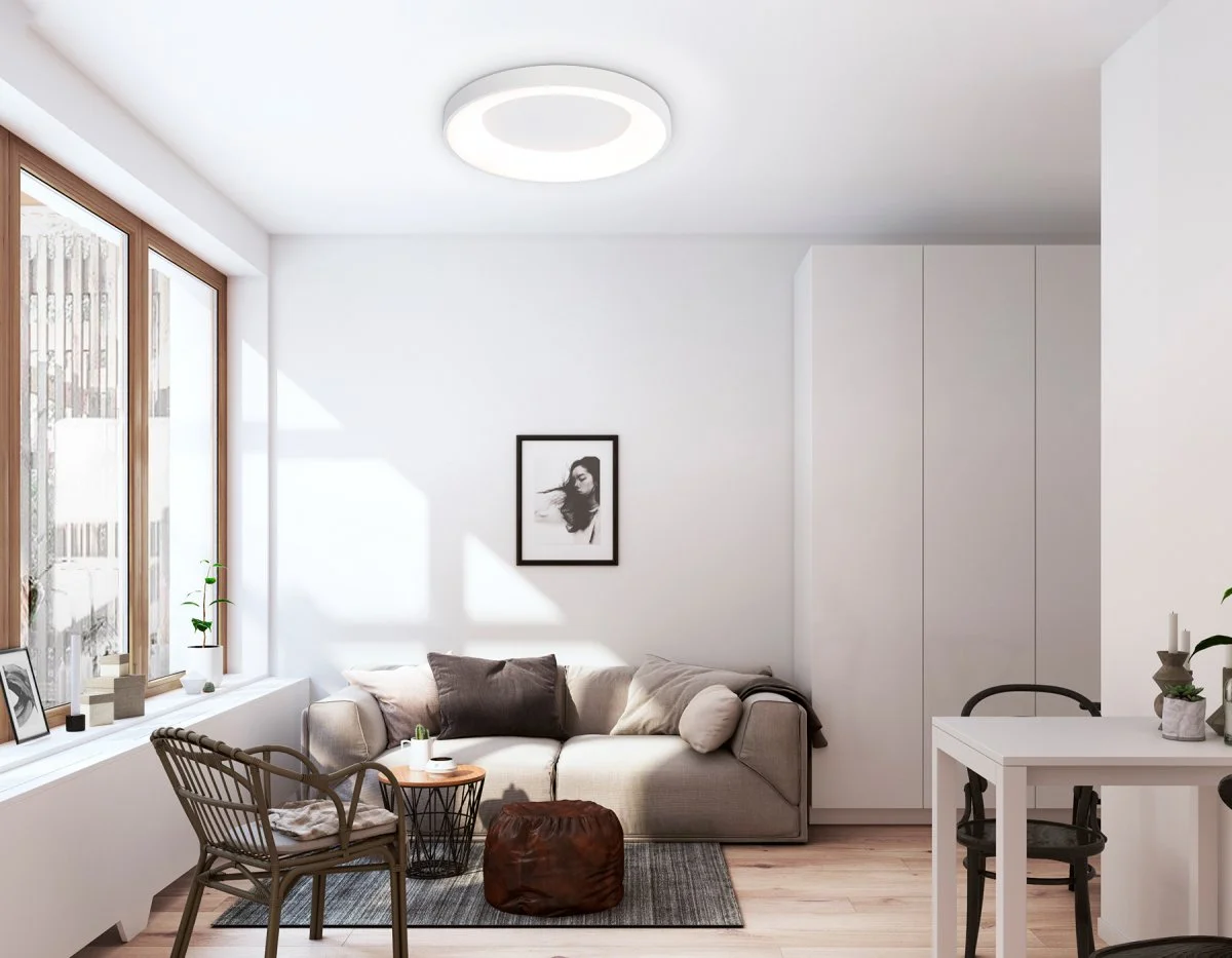 картинка Потолочный светодиодный светильник с пультом