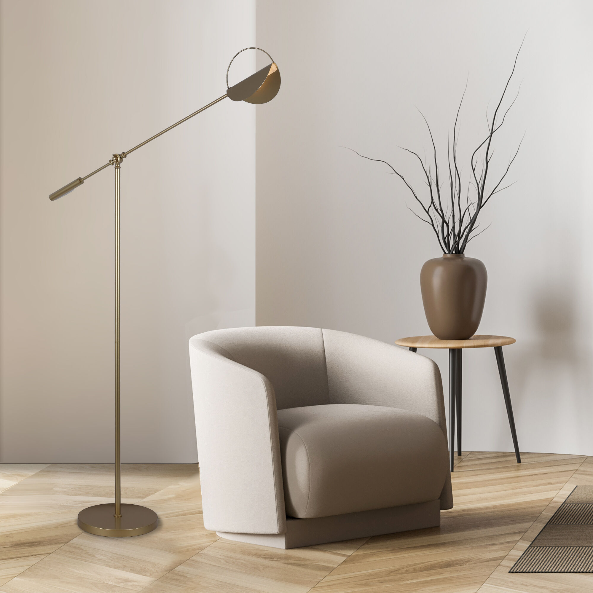 картинка Напольный светильник 01142/1 золото