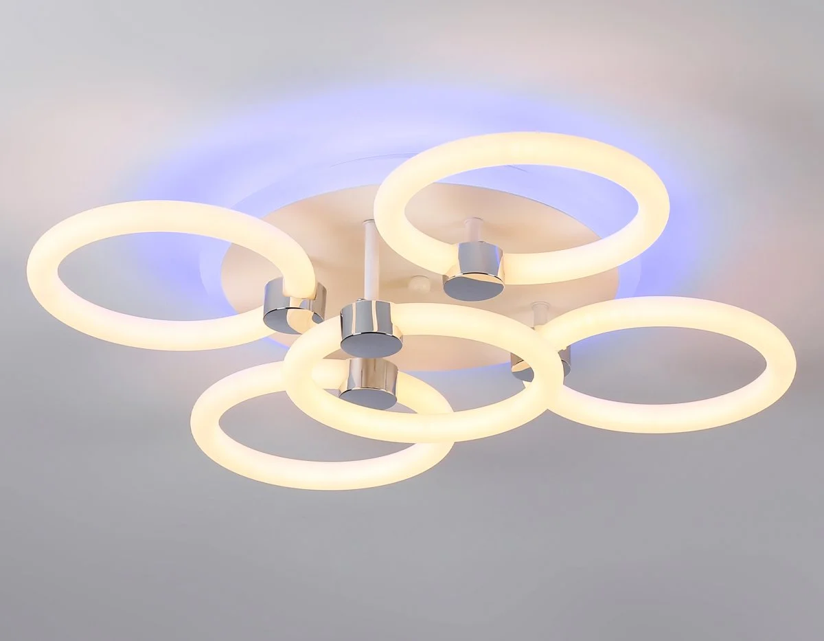 картинка Светодиодный потолочный светильник с подсветкой