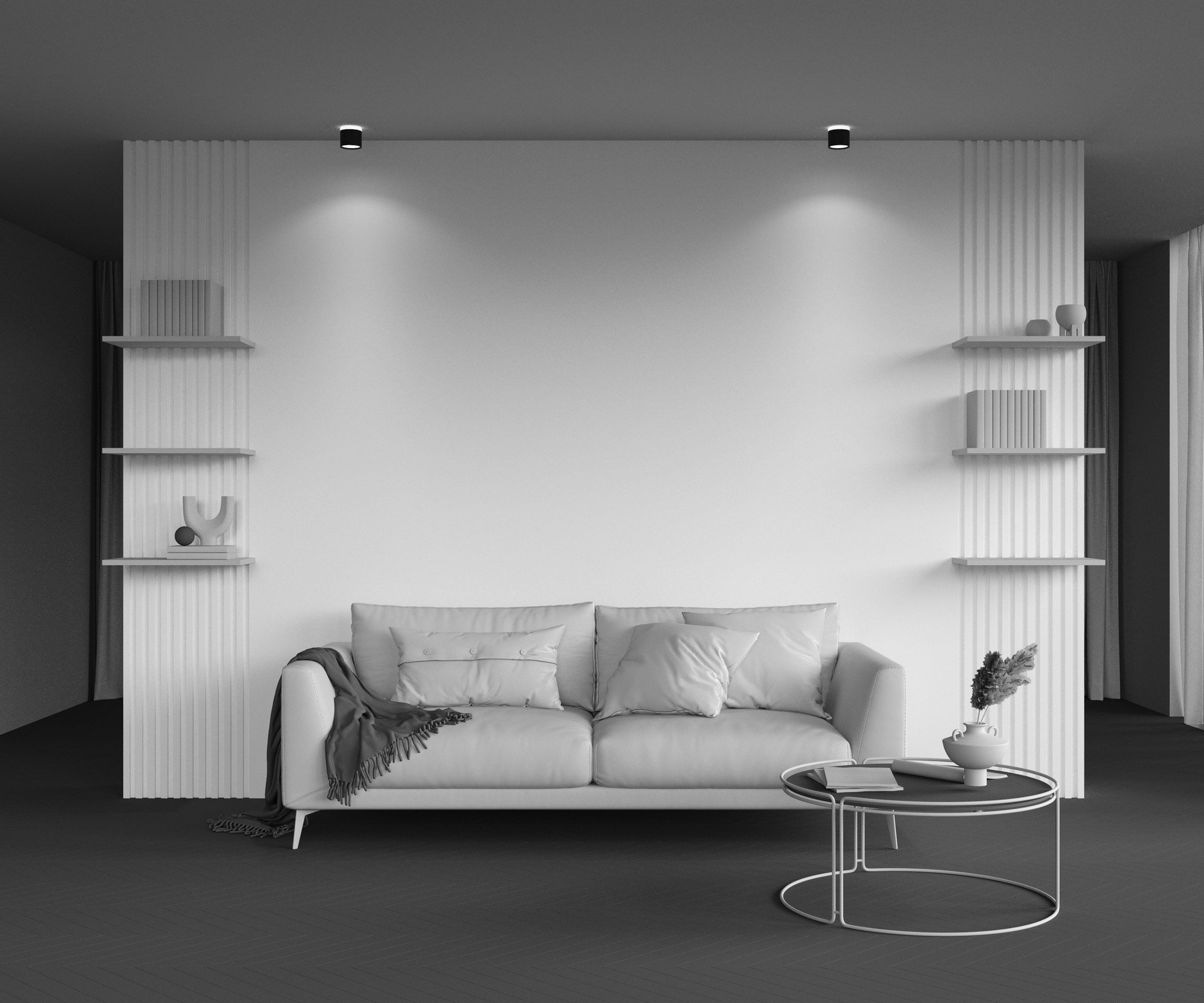 картинка Потолочный светильник Technical C120CL-GX53-B