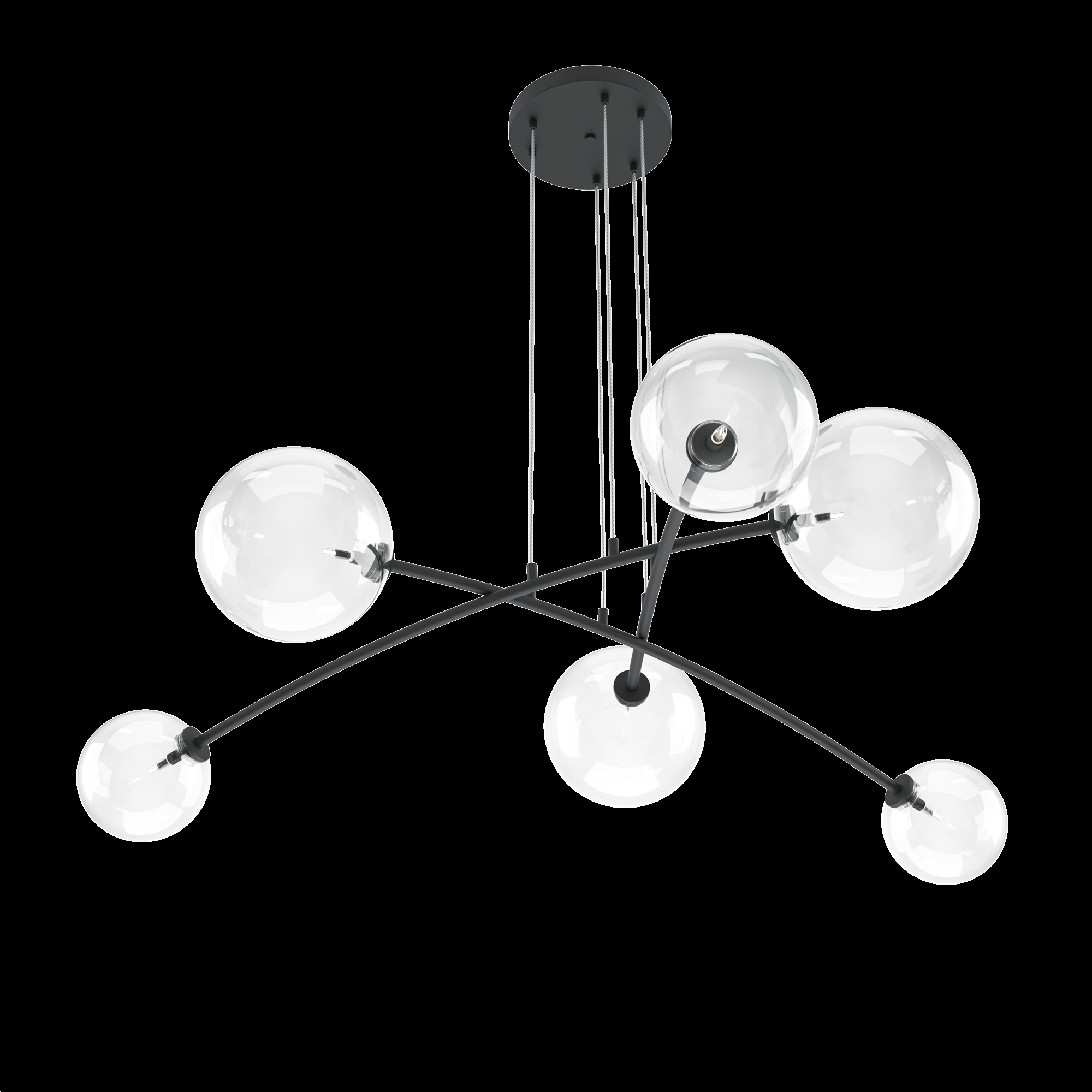 картинка Подвесной светильник Maytoni MOD172PL-06B