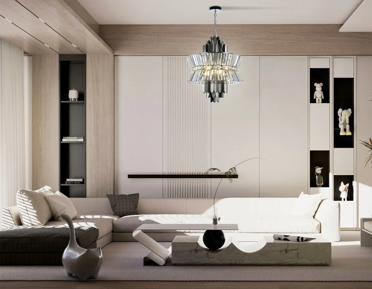 картинка Подвесная люстра с хрусталем LH41020