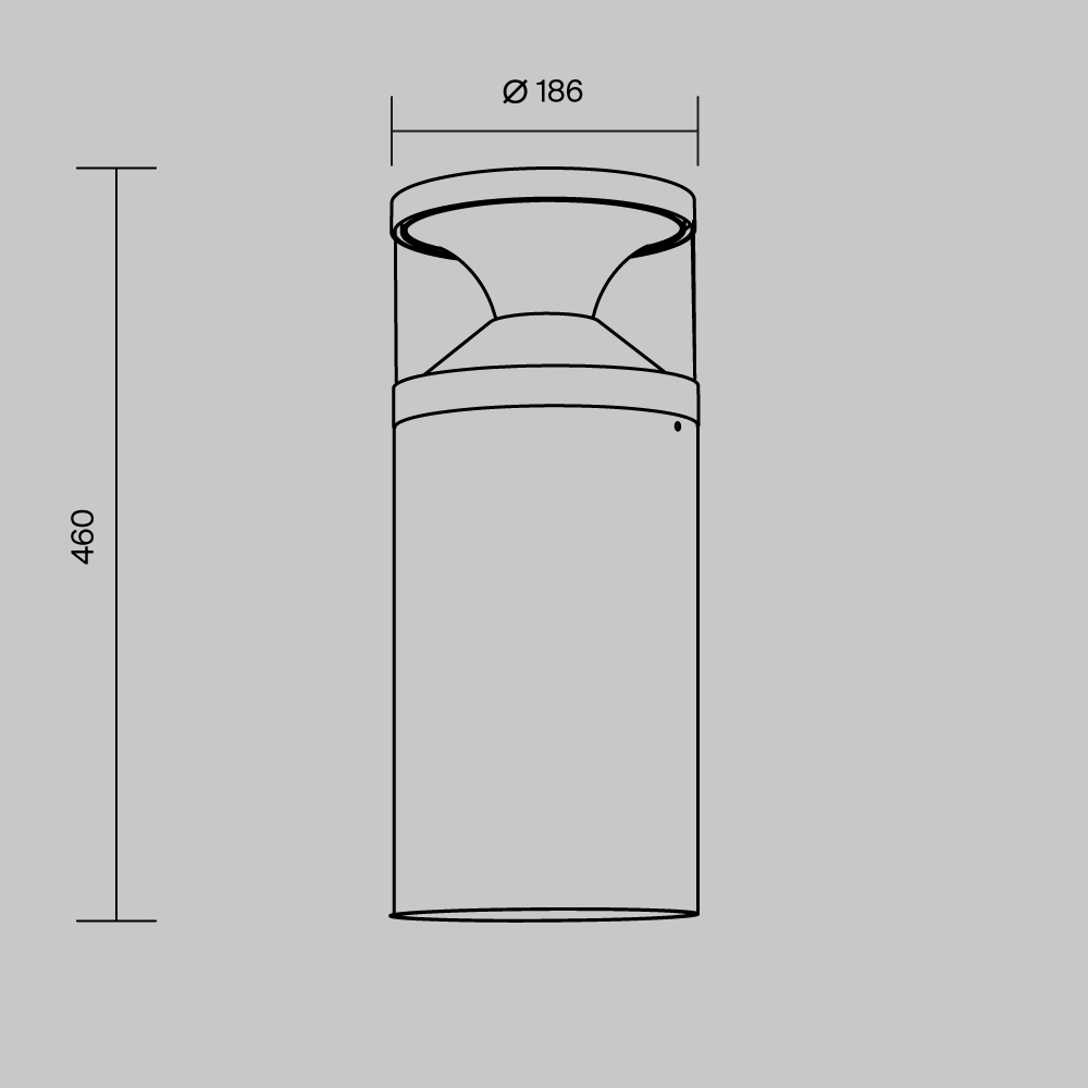 картинка Ландшафтный светильник Outdoor O496FL-L21B3K1