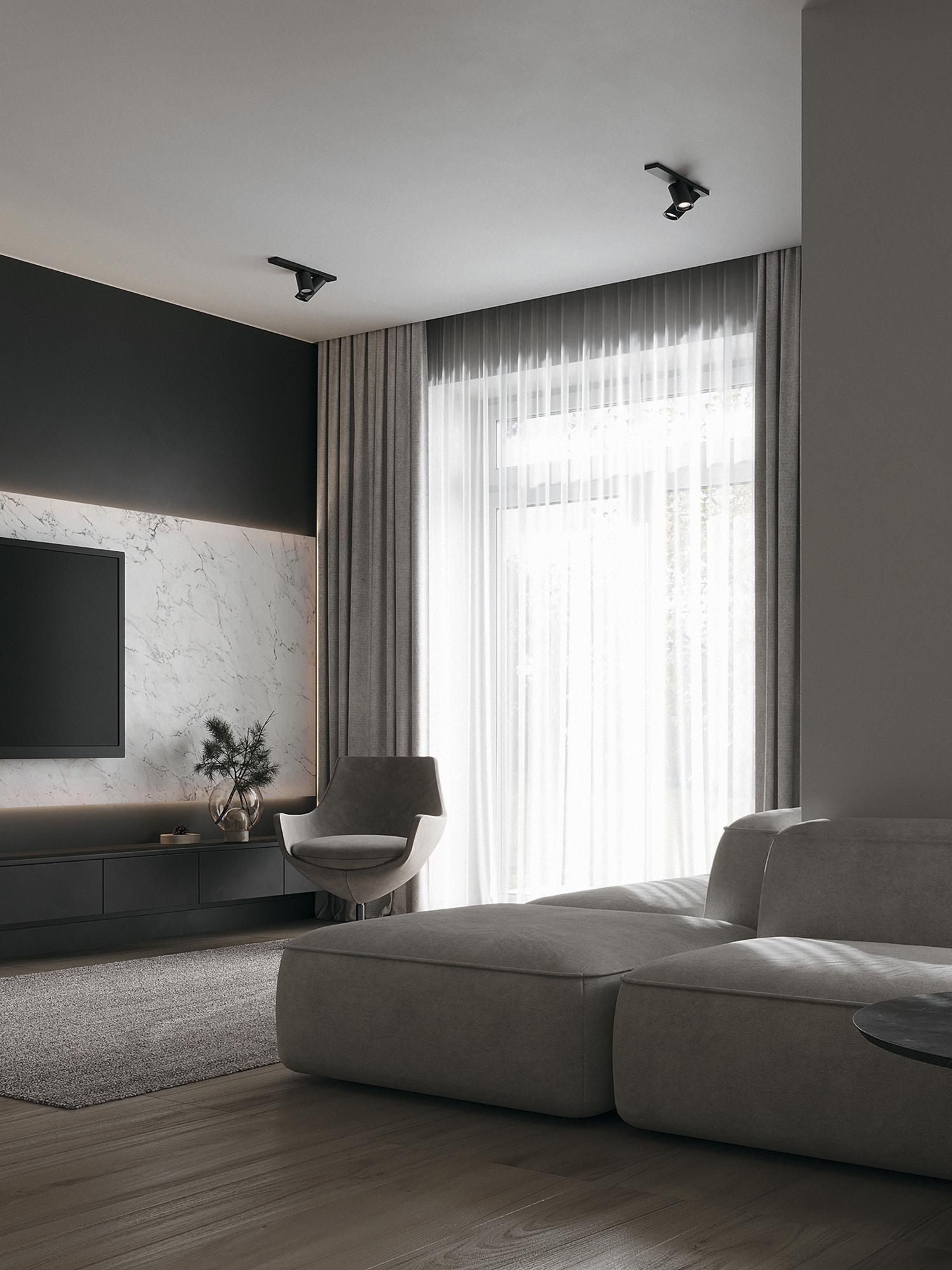 картинка Потолочный светильник Technical C051CL-U-2B