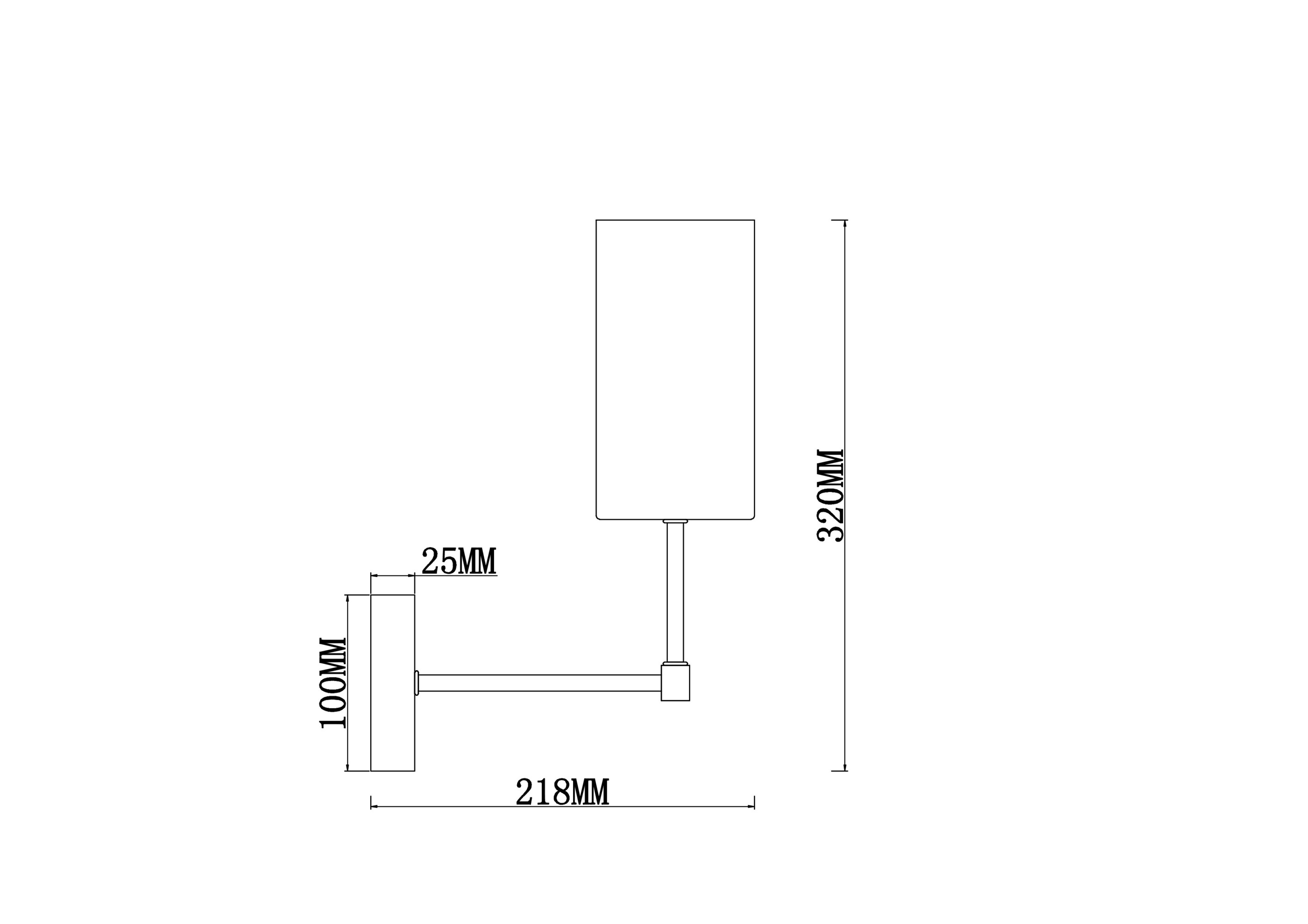 картинка Настенный светильник (бра) Freya FR5184WL-01BS