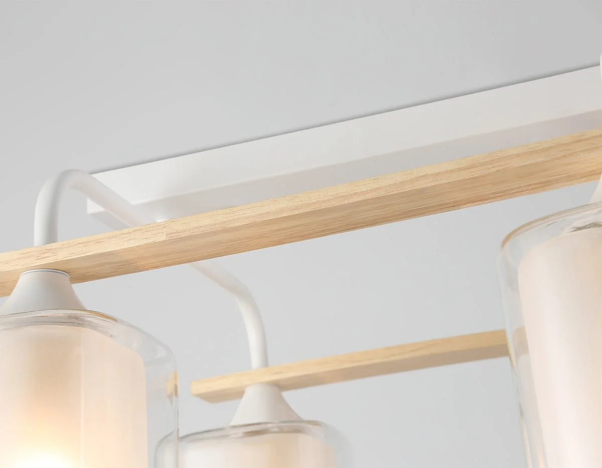 картинка Светильник потолочный со стеклянными плафонами