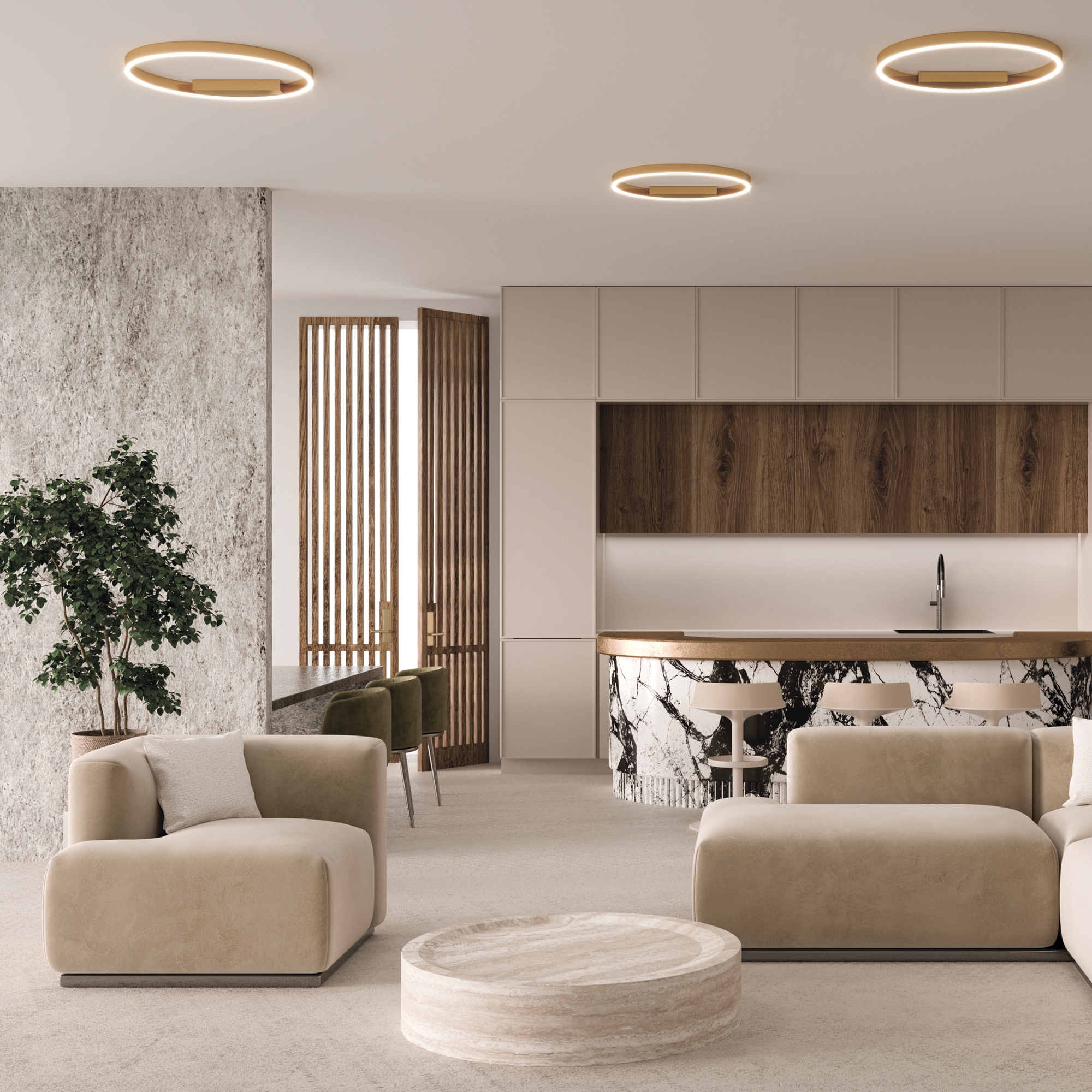 картинка Потолочный светильник Maytoni MOD058CL-L35BSK