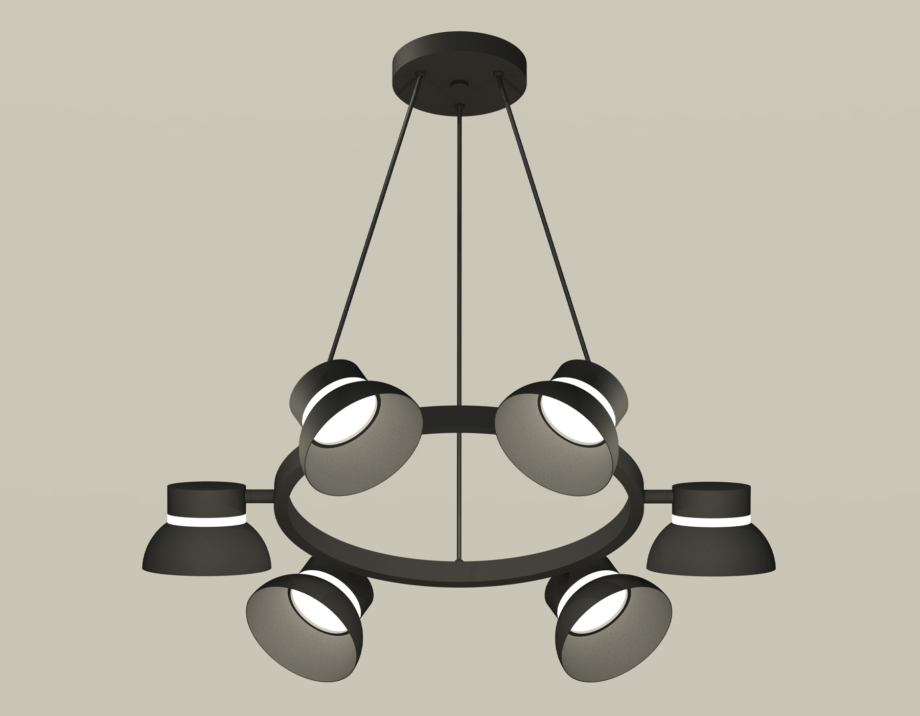 картинка Комплект подвесного поворотного светильника