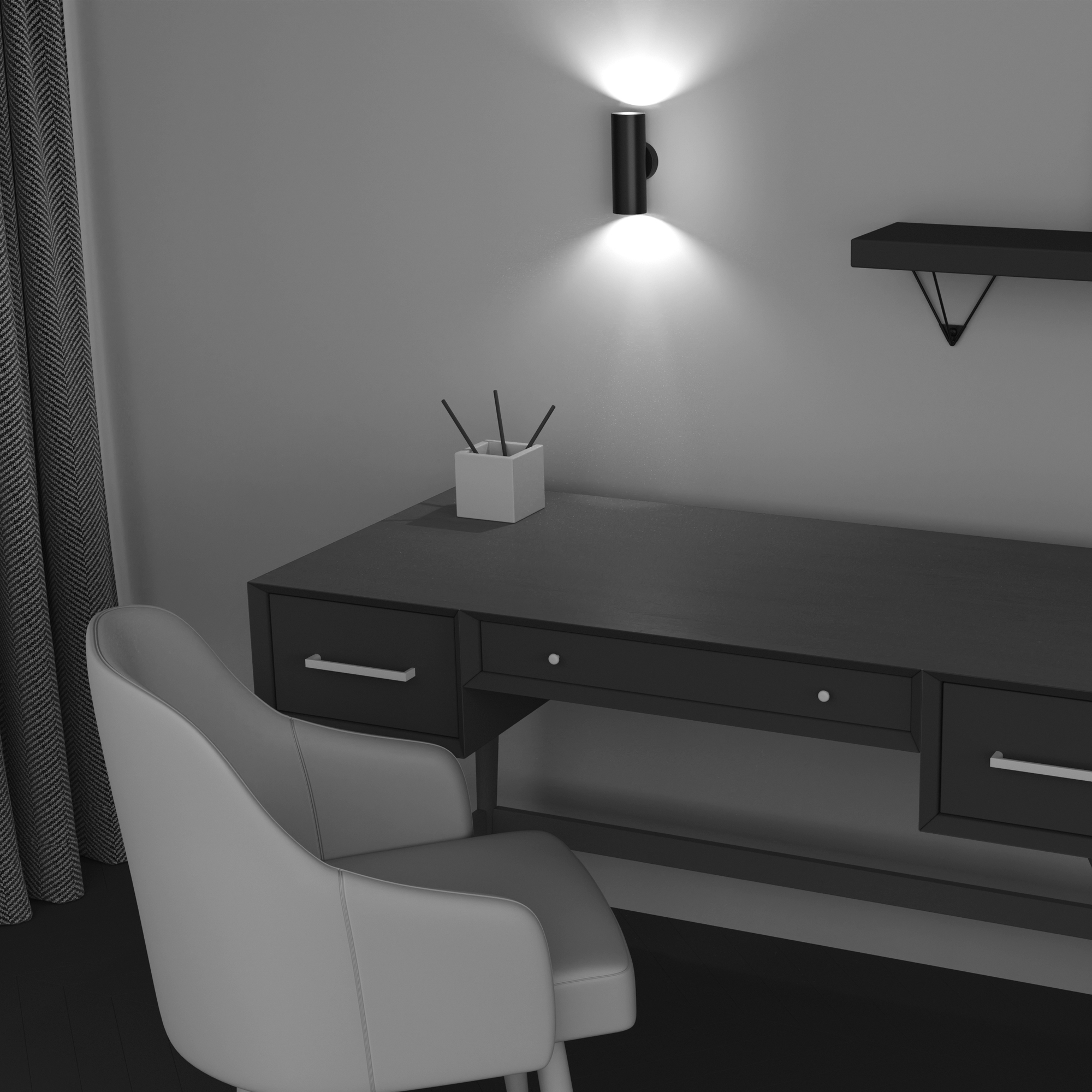 картинка Настенный светильник (бра) Technical C068WL-02B