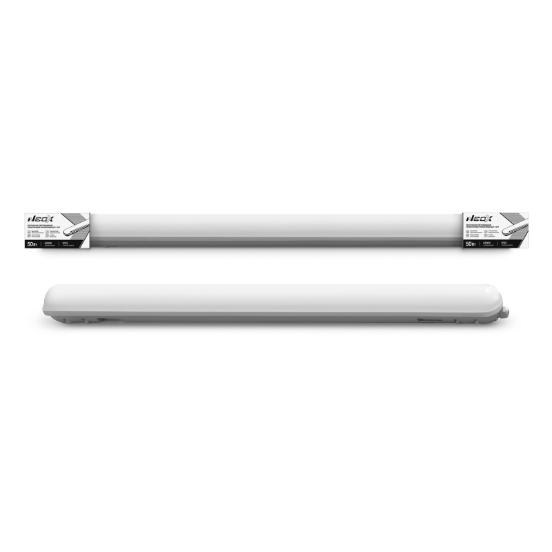 картинка Светильник светодиодный герметичный транзитный ДСП-159Т 50Вт 6500К 125лм/Вт 6250Лм 1200х64х60мм IP65 NEOX