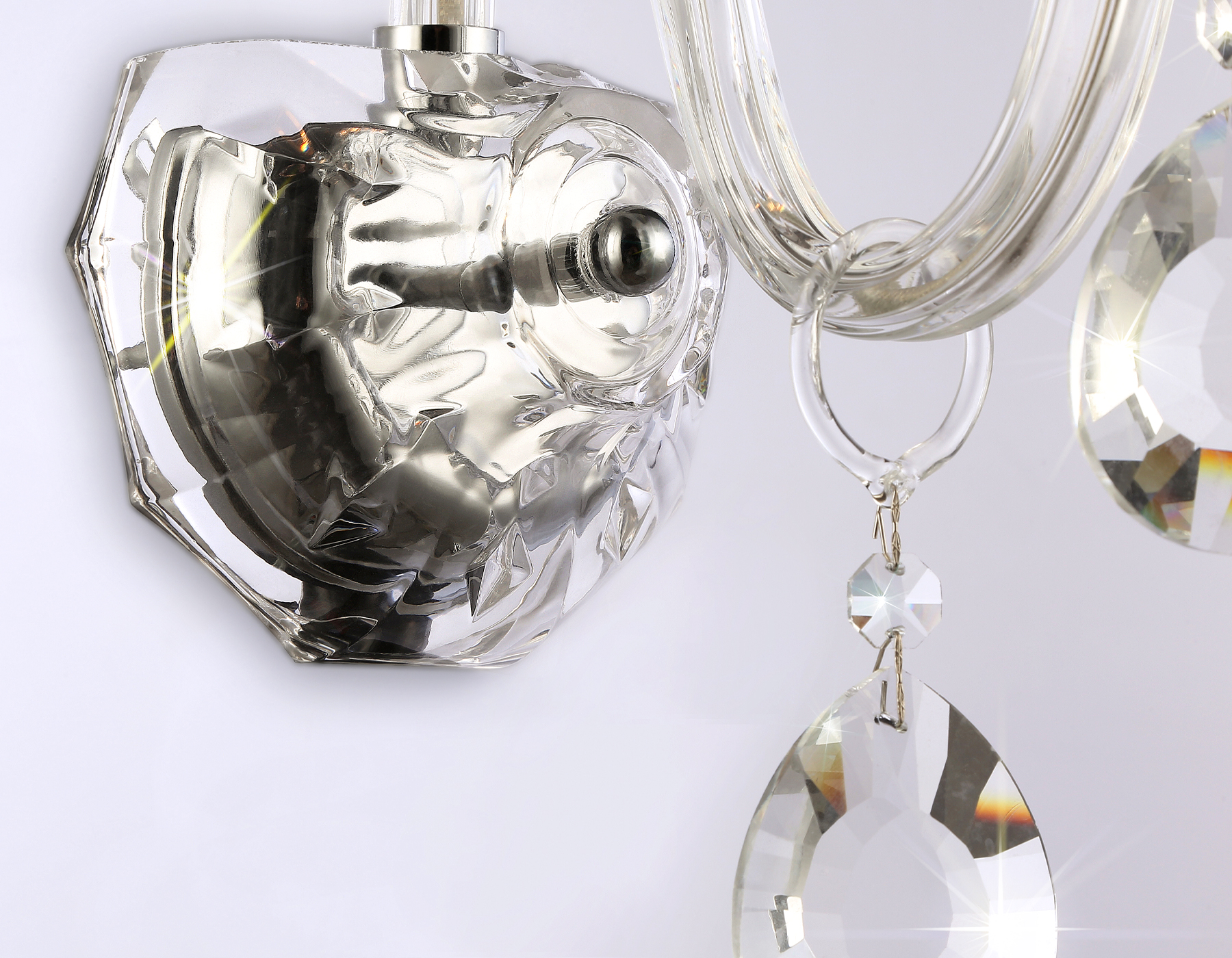 картинка Настенный классический светильник с хрусталем TR4911