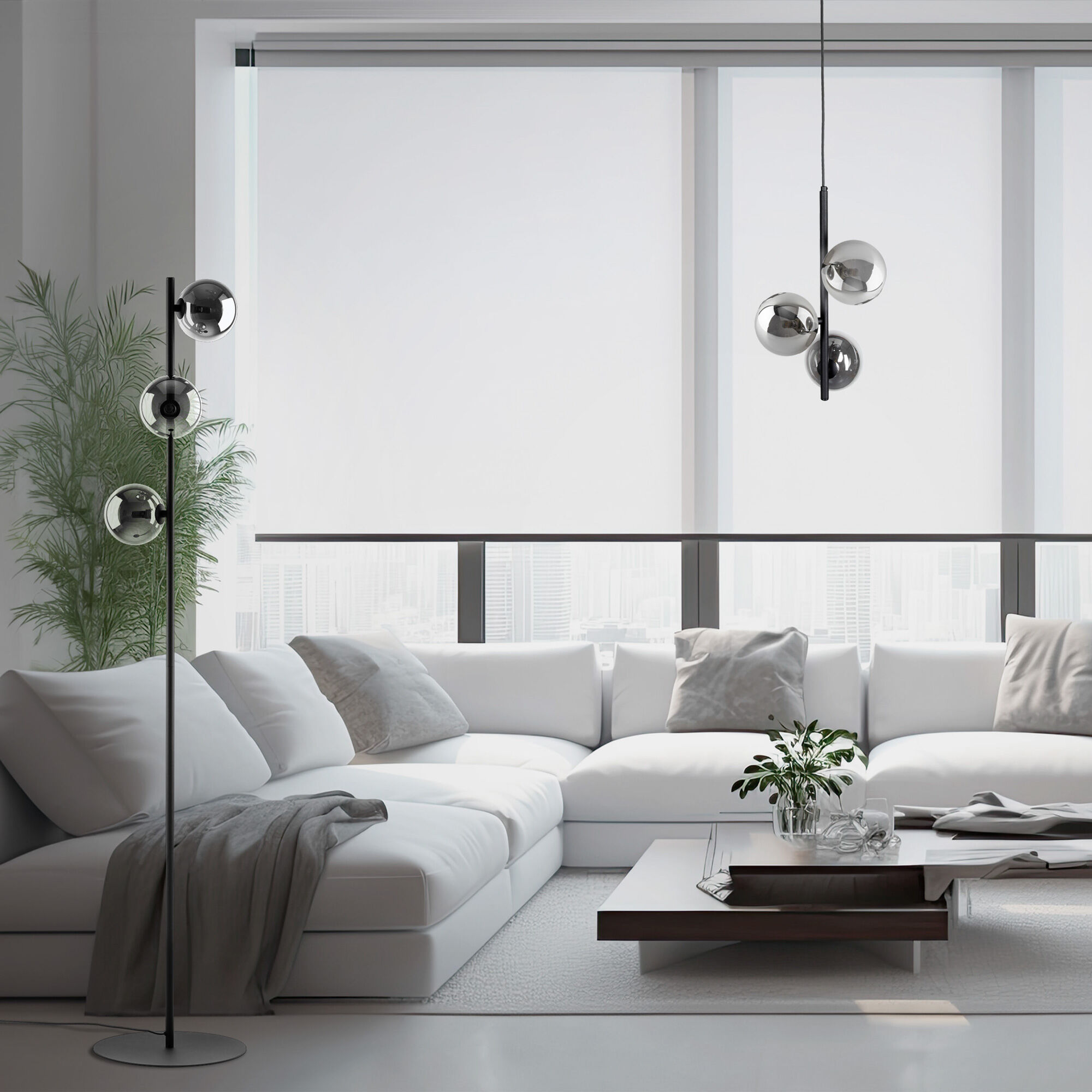 картинка Подвесной светильник со стеклянными плафонами 5767 Estera