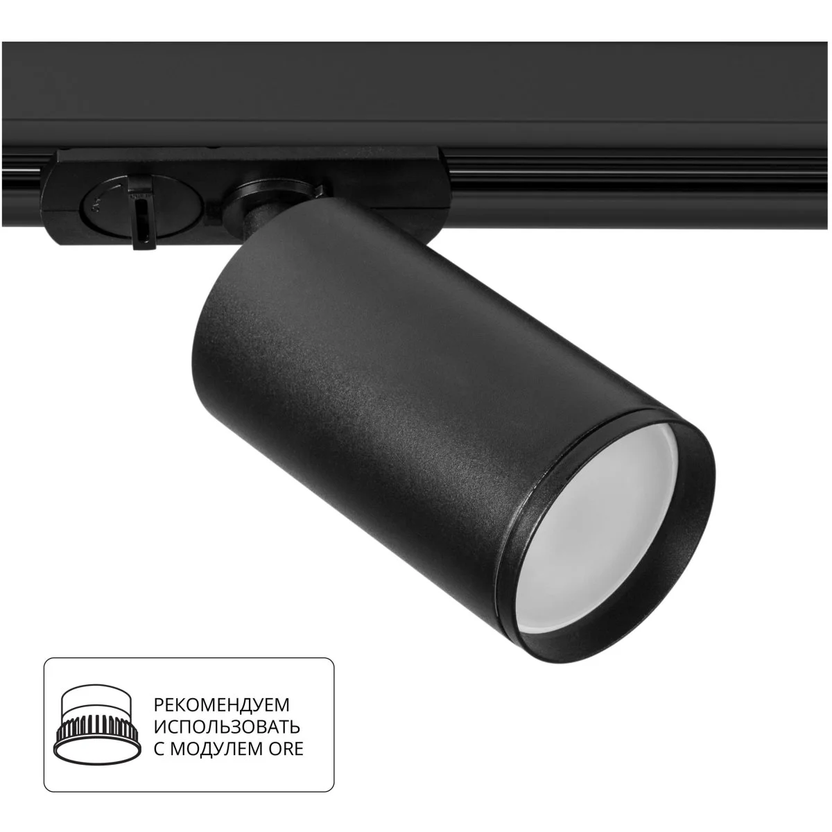 картинка Трековый светильник Arte Lamp FLAME A1519PL-1BK