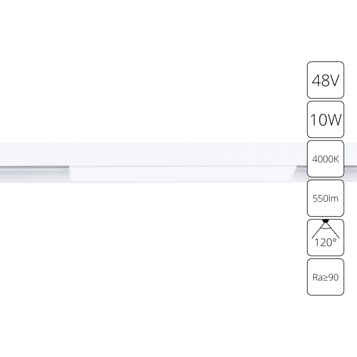 картинка Магнитный трековый светильник Arte Lamp LINEA A4662PL-1WH