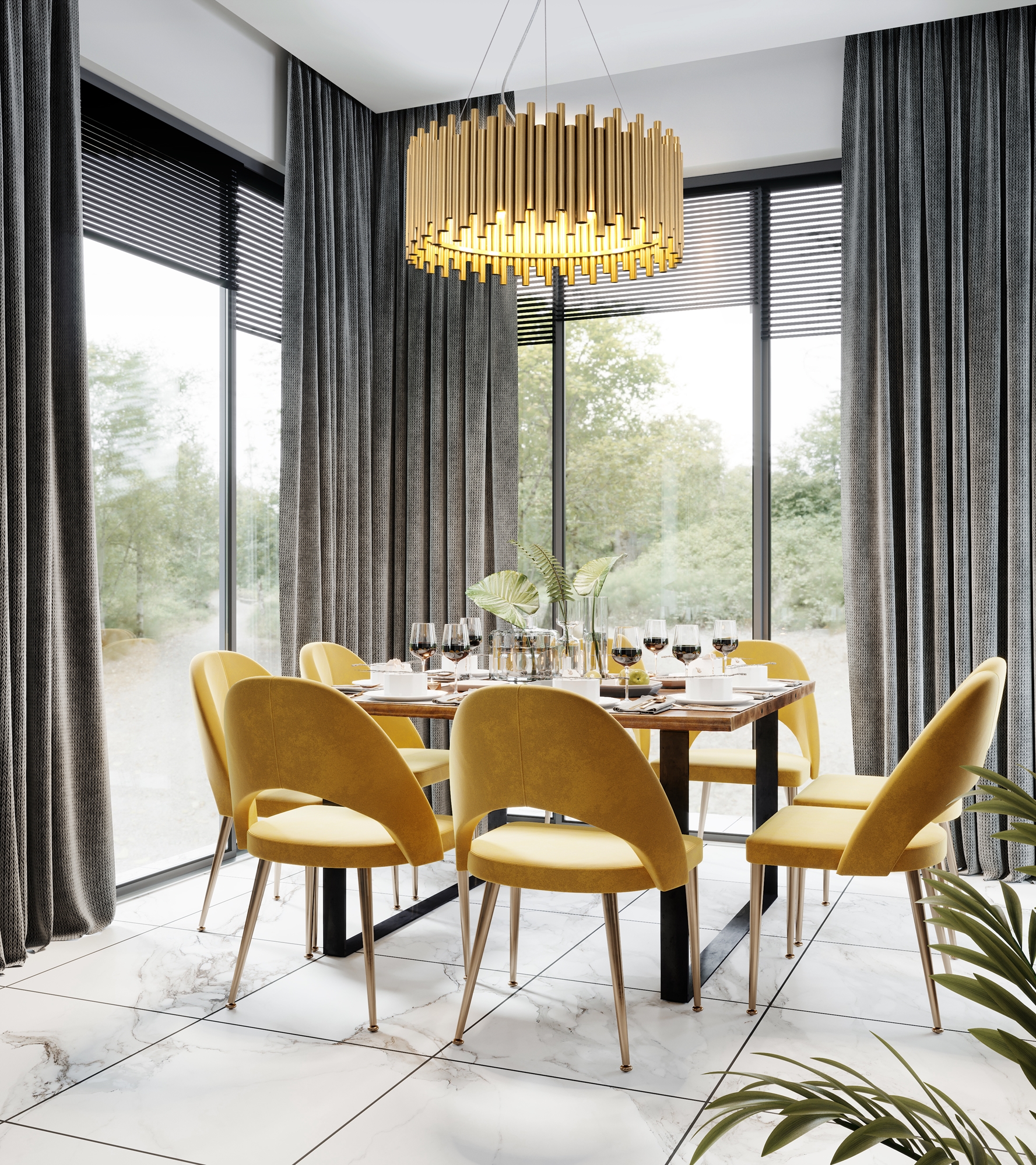 картинка Подвесной светильник Maytoni MOD136PL-06BS