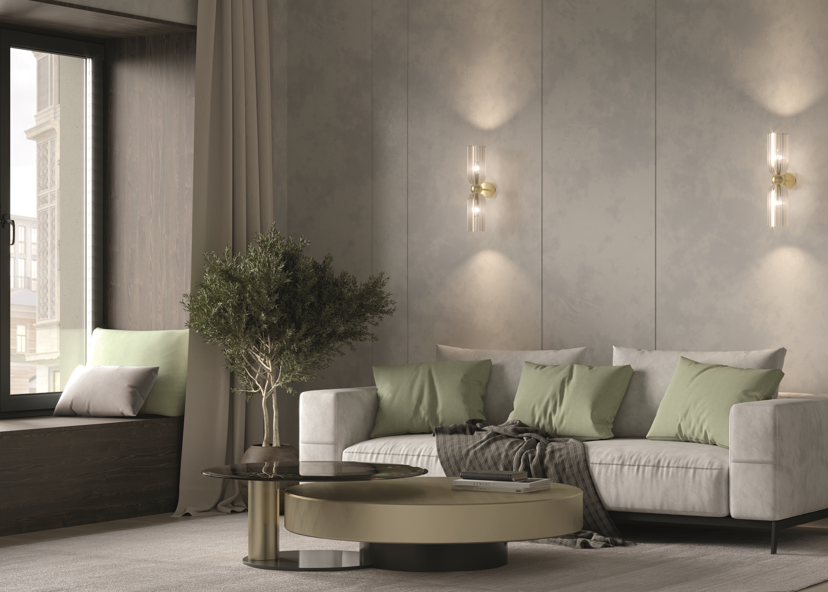 картинка Настенный светильник (бра) Maytoni MOD302WL-02CG