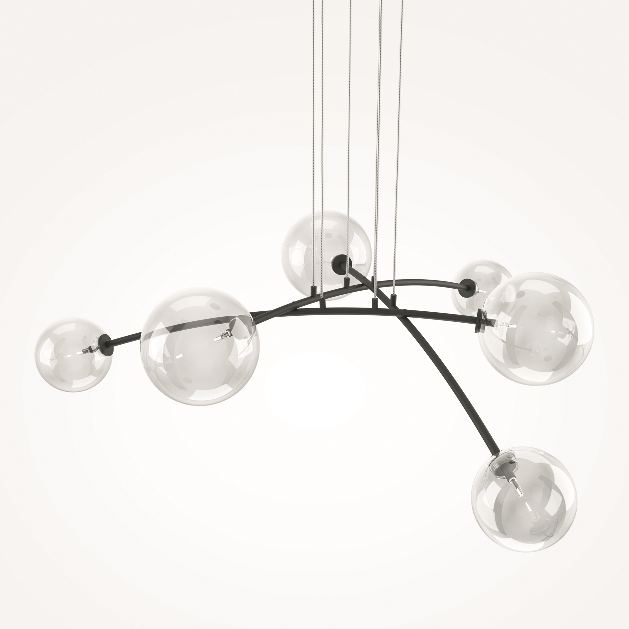 картинка Подвесной светильник Maytoni MOD172PL-06B