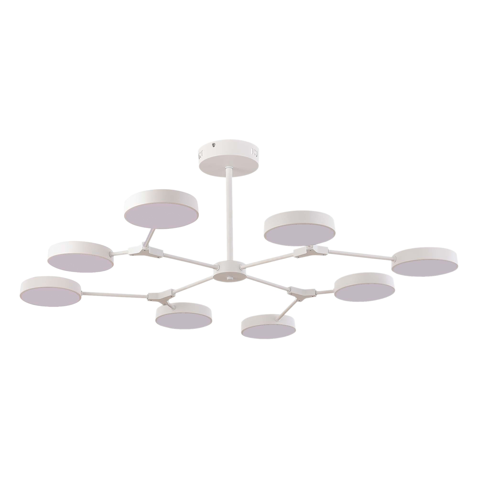 картинка SLE6003-502-08 Светильник потолочный Белый/Белый LED 8*10W